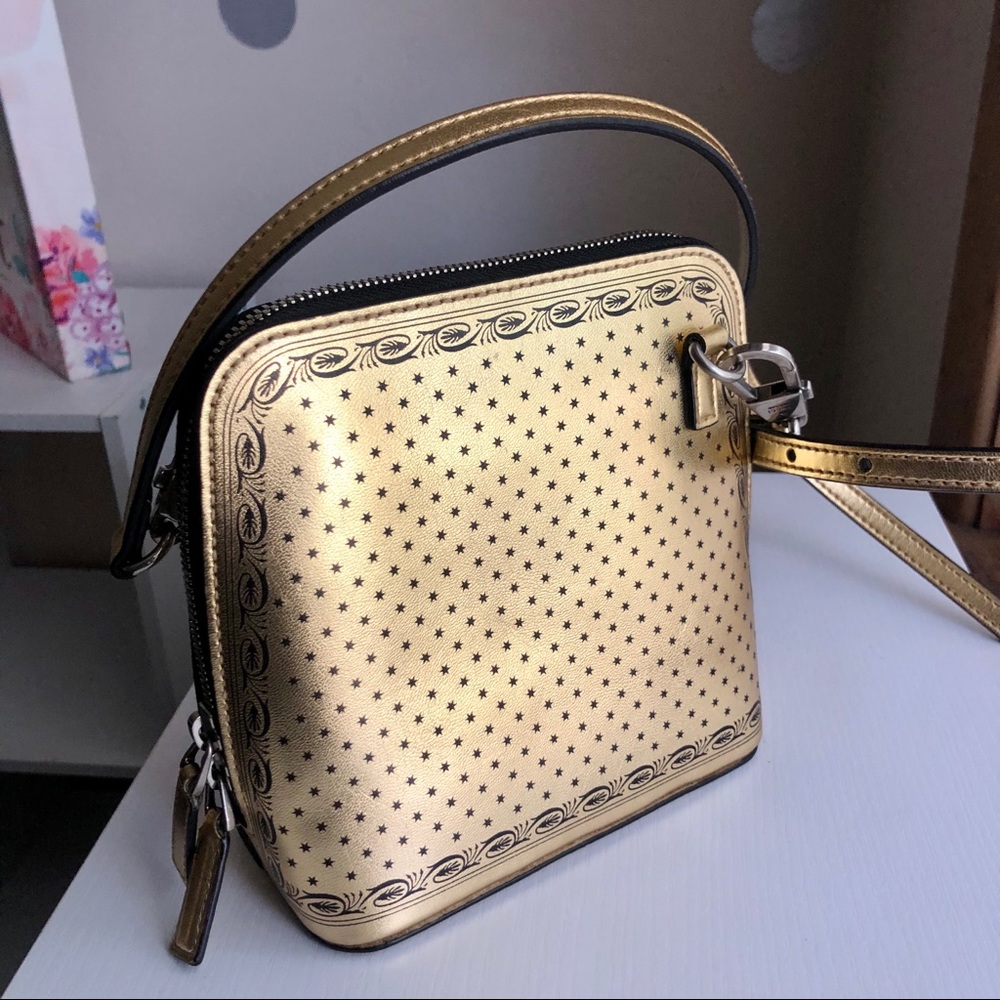 SOLD Gucci GUCCY Sega Script Dome Crossbody - Picture 7 of 16